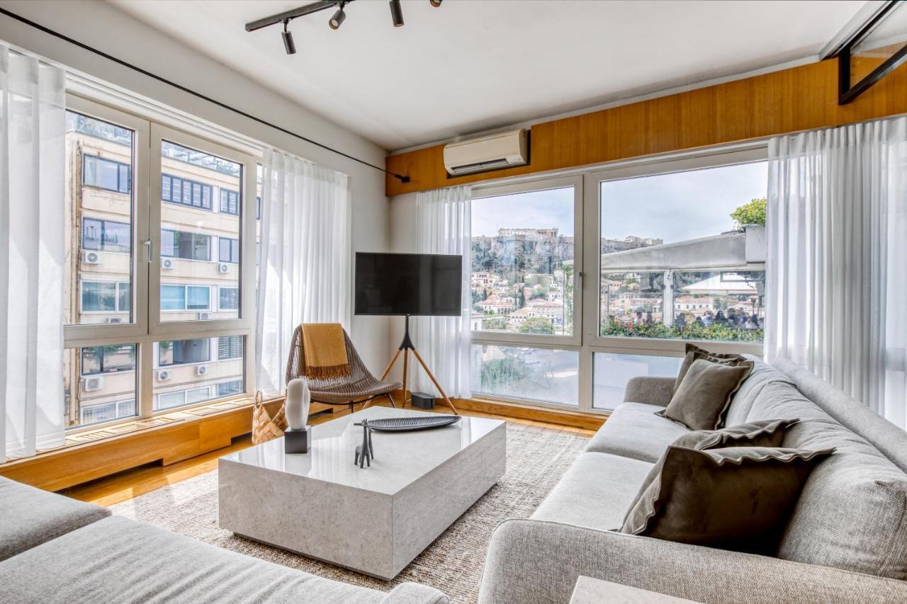 Sunny Luxury Loft,Stunning Acropolis View, Jacuzzi Apartment Атина Екстериор снимка