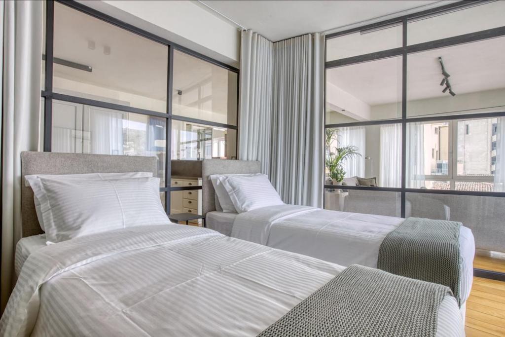 Sunny Luxury Loft,Stunning Acropolis View, Jacuzzi Apartment Атина Екстериор снимка